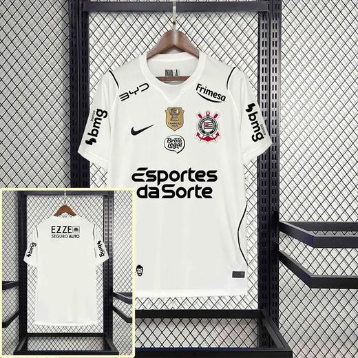 Camisa Corinthians I com Patrocínios 26/27