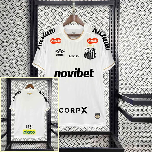 Camisa Santos I com Patrocínios 26/27
