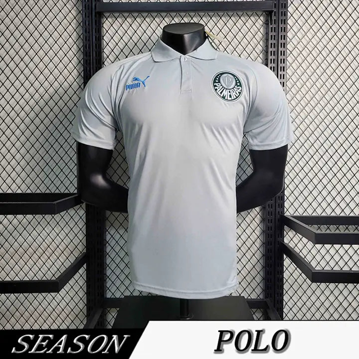 Camisa Polo Palmeiras Cinza