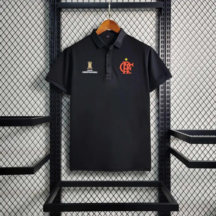 Camisa Polo Flamengo Preta