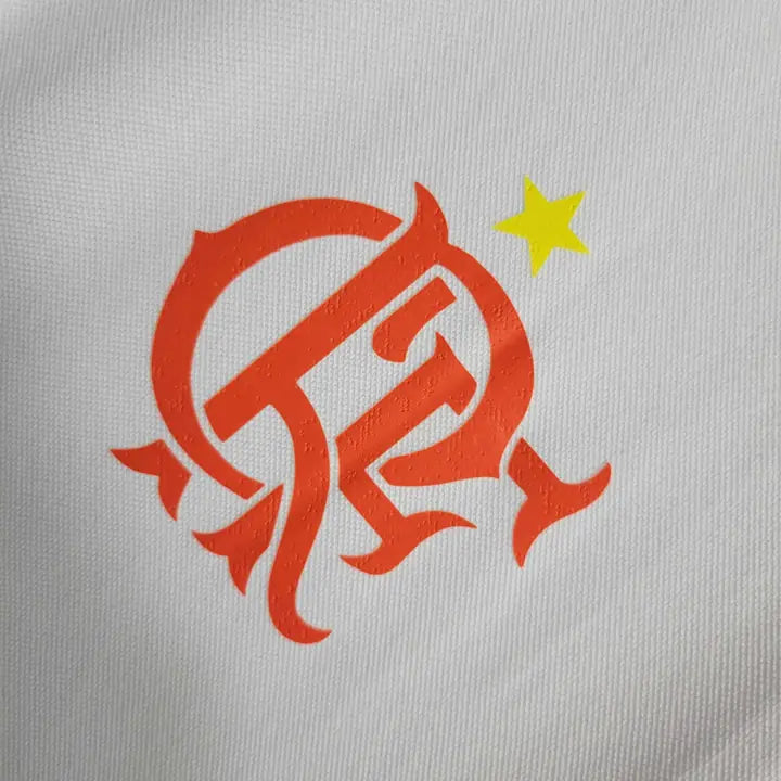 Camisa Polo Flamengo Branca