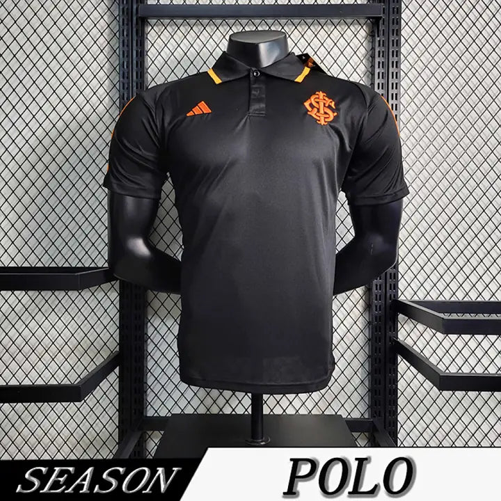 Camisa Polo Internacional Preta