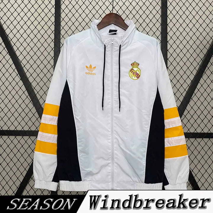 Corta-vento Real Madrid Branco