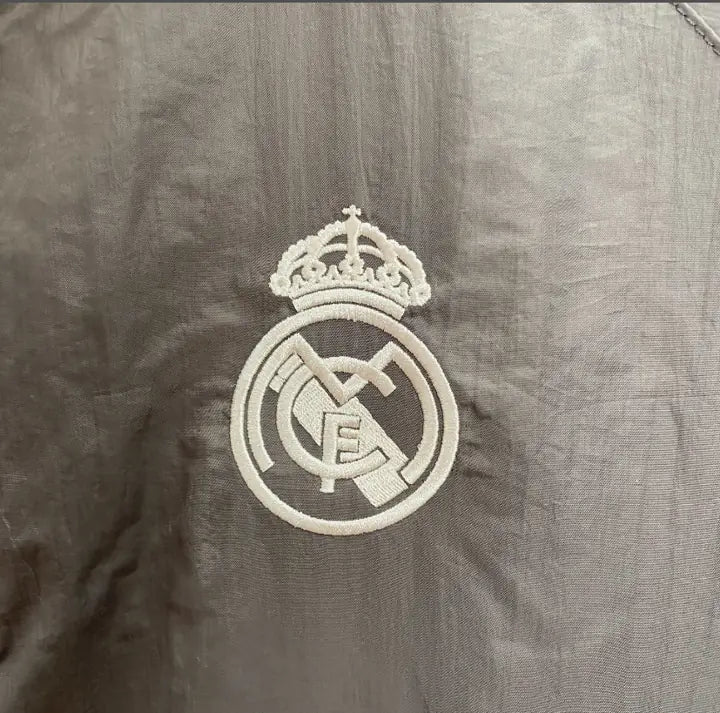 Corta-vento Real Madrid Cinza