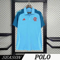 Camisa Polo Flamengo Azul-claro