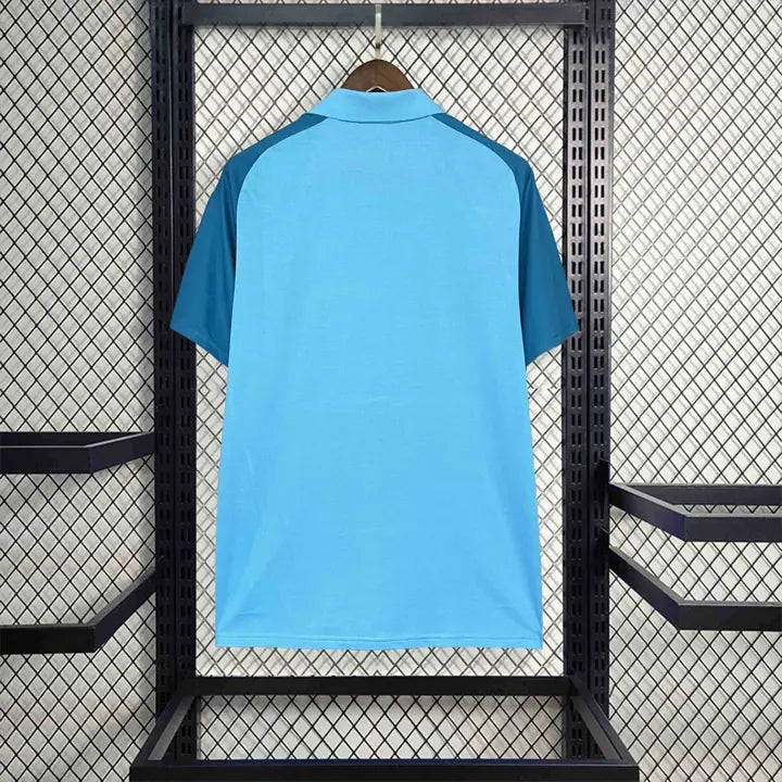 Camisa Polo Flamengo Azul-claro
