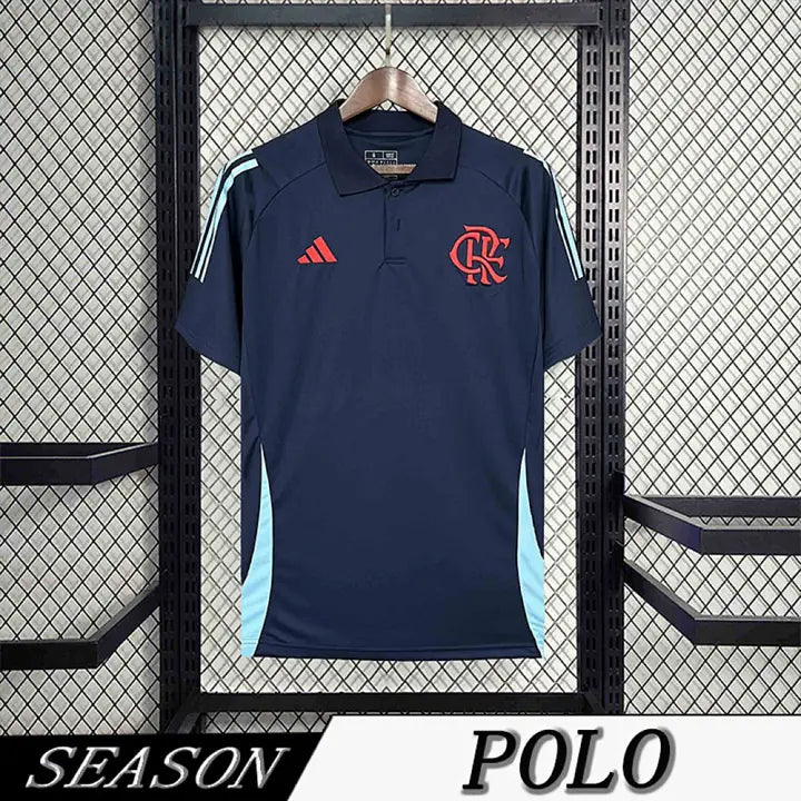Camisa Polo Flamengo Azul-marinho