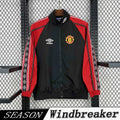 Corta-vento Manchester United Preto e Vermelho