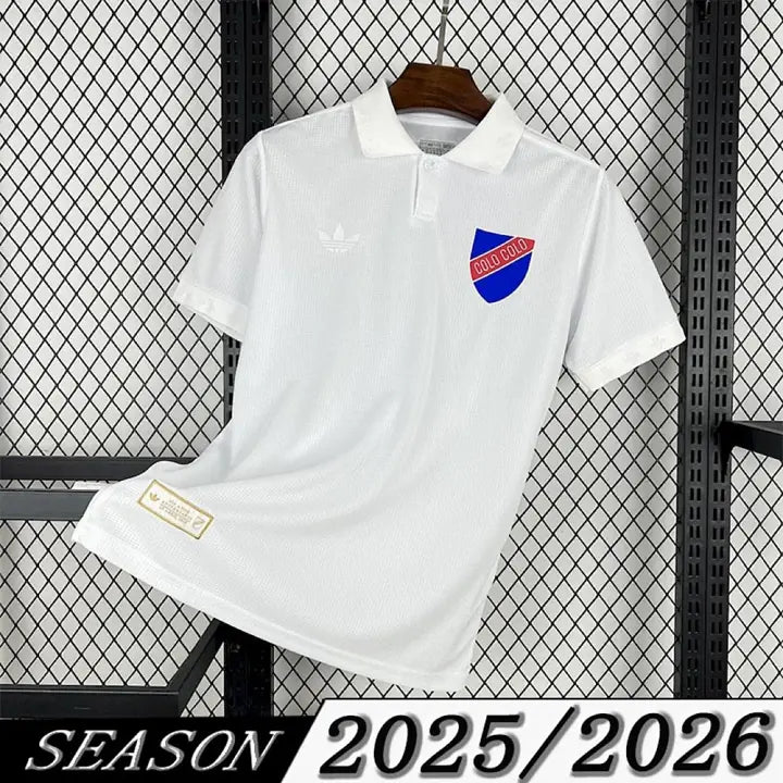 Camisa Colo-Colo Edição Especial Branca Gola Polo 25/26 Torcedor