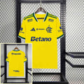 Camisa Flamengo Amarela 26/27 Torcedor com Patrocínios