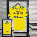 Camisa Flamengo Amarela 26/27 Torcedor com Patrocínios e Patch
