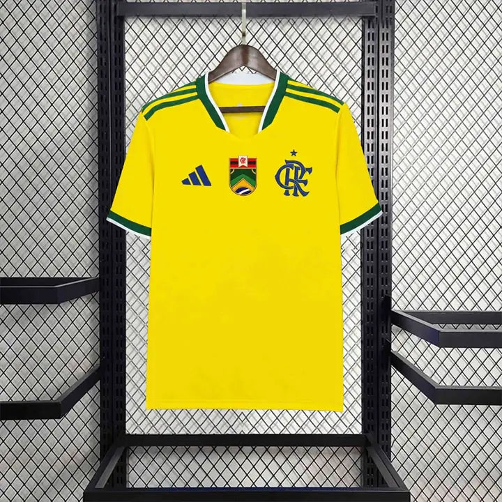 Camisa Flamengo Amarela 26/27 Torcedor com Patch