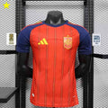 Camisa Espanha I 1 Estrela 2026 Jogador com Patches da Copa