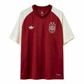 Camisa Espanha Pré-jogo Vinho 2 Estrelas 2026 Torcedor