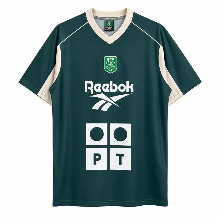 Camisa Retrô Sporting Pré-jogo 2000/01