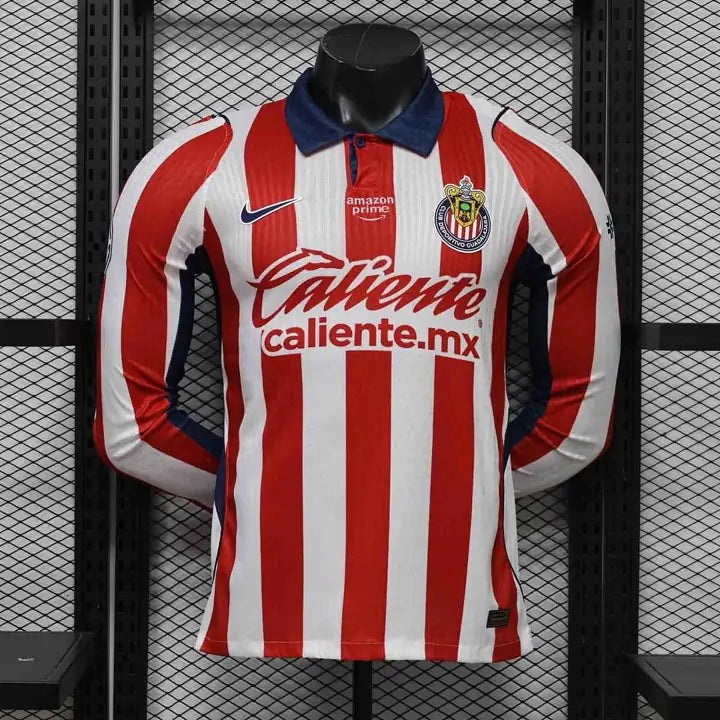 Camisa Chivas I Manga Longa 26/27 Jogador