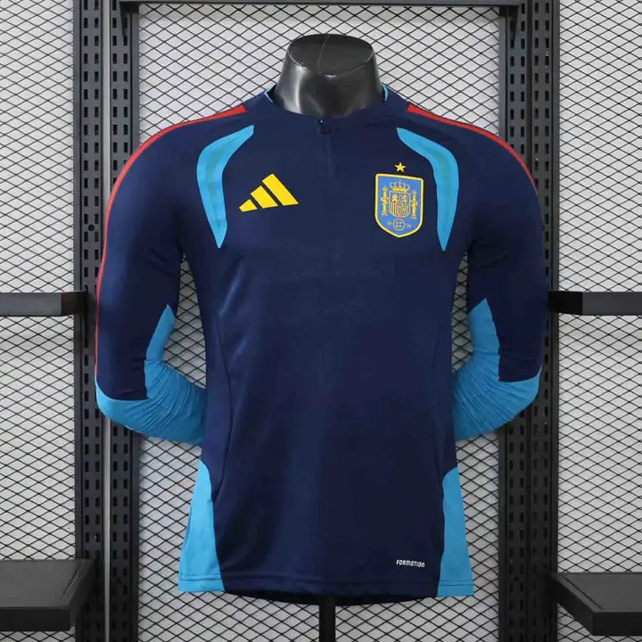 Meio-zíper Espanha Azul-marinho 2026