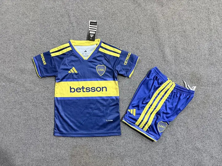 Camisa Boca Juniors I 26/27 Infantil (Kit)