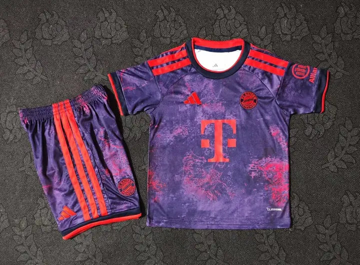 Camisa Bayern de Munique III 26/27 Infantil (Kit)