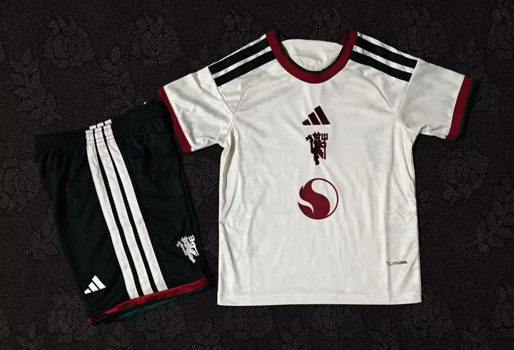 Camisa Manchester United III 26/27 Infantil (Kit)