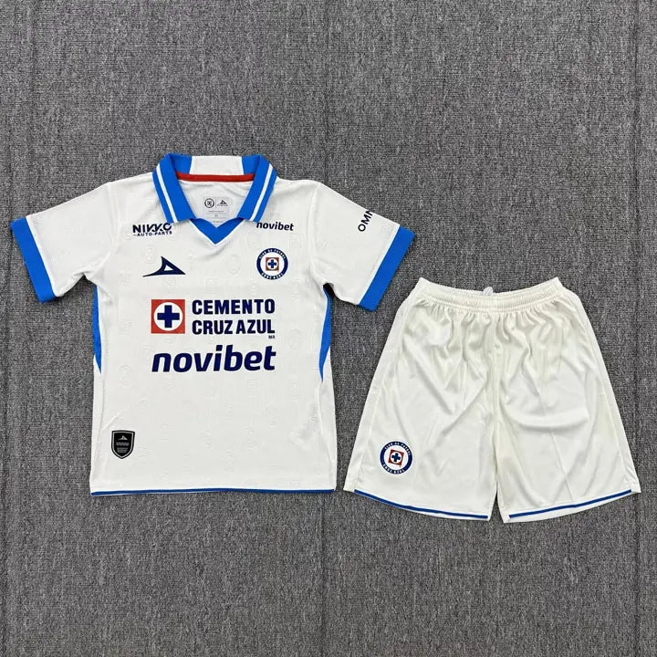 Camisa Cruz Azul II 26/27 Infantil (Kit)
