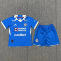 Camisa Cruz Azul I 26/27 Infantil (Kit)