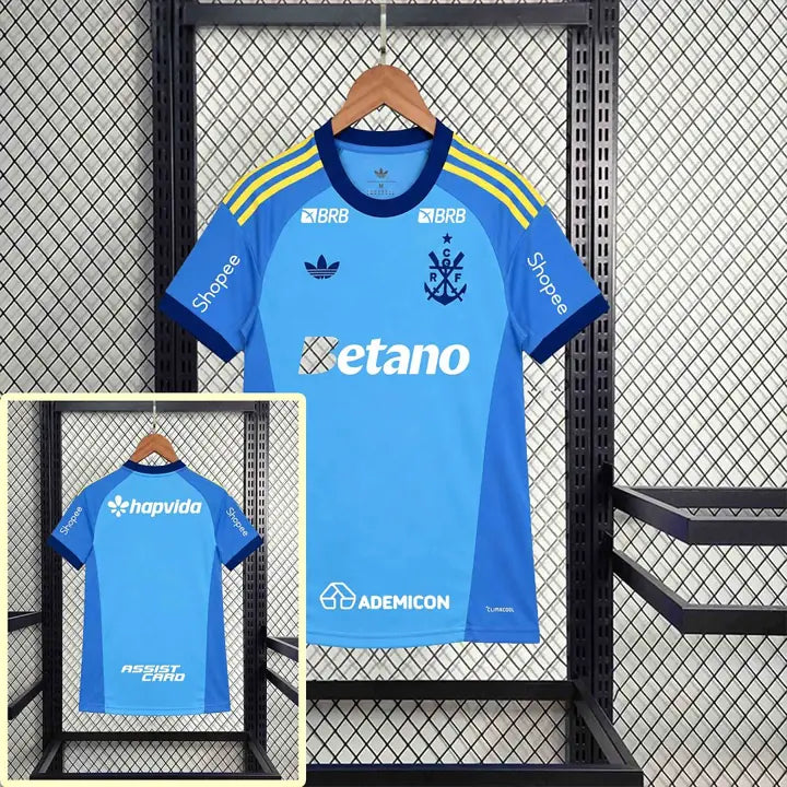 Camisa Flamengo Goleiro 26/27 Torcedor com Patrocínios